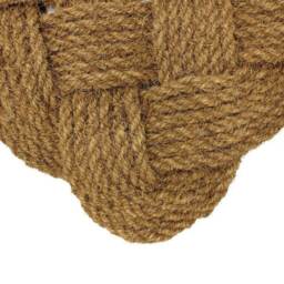 JVL Woven Coir Rope Doormat 45 x 75cm - JVL Homewares - Wilko - thumbnail 4