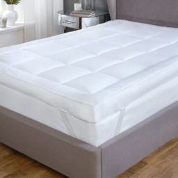 Serene Rapport Home Single Microfibre Super Soft Mattress Topper - White - Wilko - thumbnail 3