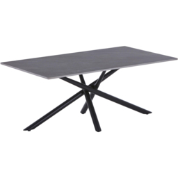 wilko Arlo Grey Wood Grain Ceramic Coffee Table - Size: 212 x 110 x 60cm - Shankar - thumbnail 3