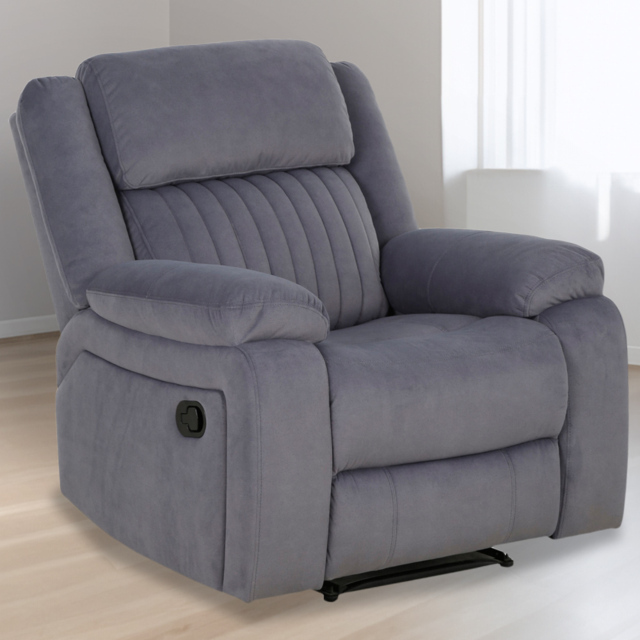 Haddon Grey Chair - Size: Single - Wilko - image 1