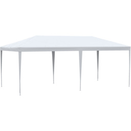 Outsunny 6 x 3m White Party Tent with Windows and Side Panels - Size: 3 x 6m - Wilko - thumbnail 4
