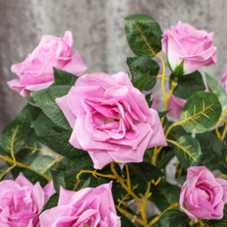 Portland Purple Rose Artificial Tree in Pot 90cm 2 Pack - Size: 90 x 18 x 18cm - Multi - Wilko - thumbnail 4