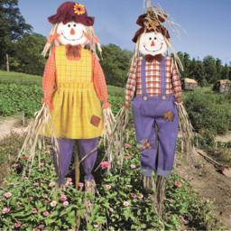 Garden Gear Scarecrow 1.83m 2 Pack - Size: 183 x 40 x 5cm - Multi - Wilko - thumbnail 3