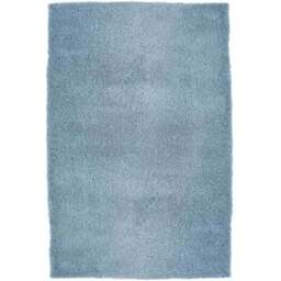 Homemaker Denim Blue Snug Plain Shaggy Rug 120 x 170cm - Wilko - thumbnail 1