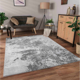 Desire Rugs Serenity Grey Abstract Sprayed Grunge Texture Rug 80 x 150cm - Wilko - thumbnail 5