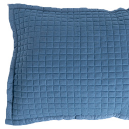 Serene Blue Crompton Cobalt Cushion 40 x 50cm - Wilko - thumbnail 4