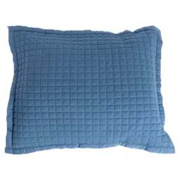 Serene Blue Crompton Cobalt Cushion 40 x 50cm - Wilko - thumbnail 1