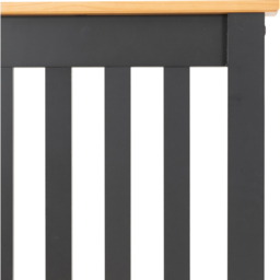 Seconique Monaco Single Grey and Oak Effect Low End Bed - Wilko - thumbnail 4