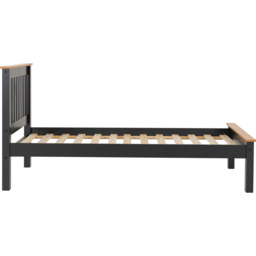 Seconique Monaco Single Grey and Oak Effect Low End Bed - Wilko - thumbnail 6