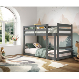Flair Shasha Grey Low Shorty Wooden Bunk Bed - Wilko - thumbnail 6