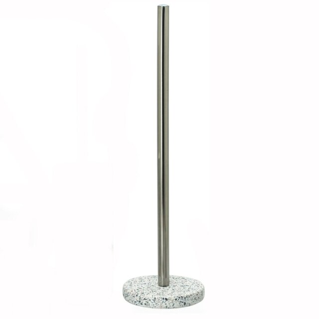 Terrazzo Design Toilet Roll Holder - Size: 40 x 45 x 40 g - Wilko - image 1
