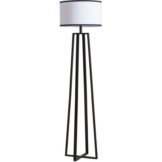 Soho Black and White Floor Lamp - Size: 40 x 150 x 40 kg - Wilko - image 1