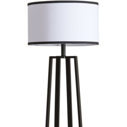 Soho Black and White Floor Lamp - Size: 40 x 150 x 40 kg - Wilko - thumbnail 6