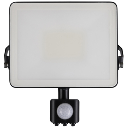TCP PIR Motion Sensor LED Floodlight 30W with Screwless Connector - Size: 185.30 x 19.2 x 8.9cm - Black - Wilko - thumbnail 1