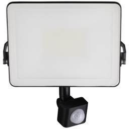 TCP PIR Motion Sensor LED Floodlight 30W with Screwless Connector - Size: 185.30 x 19.2 x 8.9cm - Black - Wilko - thumbnail 4