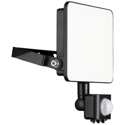 TCP PIR Motion Sensor LED Floodlight 30W with Screwless Connector - Size: 185.30 x 19.2 x 8.9cm - Black - Wilko - thumbnail 5