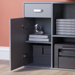 VIDA DESIGNS Longton Adjustable Desk Grey - Size: 75 x 120 x 59cm - Wilko - thumbnail 4