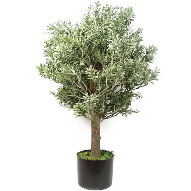 Leaf Artificial Artemisa Evergreen Shrub Plant 14cm - Size: 70 x 40 x 40cm - Wilko - image 1