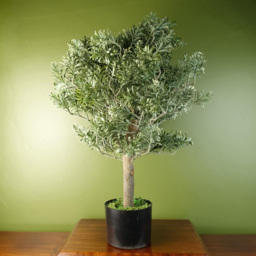 Leaf Artificial Artemisa Evergreen Shrub Plant 14cm - Size: 70 x 40 x 40cm - Wilko - thumbnail 3