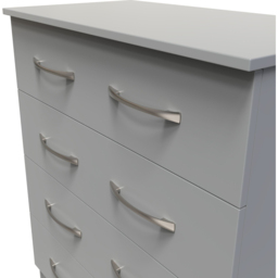 Crowndale Avon 4 Drawer Dusk Grey Chest of Drawers - Wilko - thumbnail 6