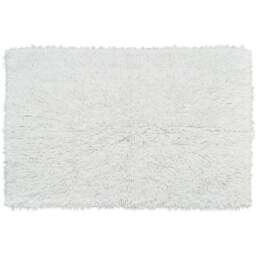 Allure Bath Fashions White Tumble Twist Bath Mat 55 x 90cm - Wilko - thumbnail 1