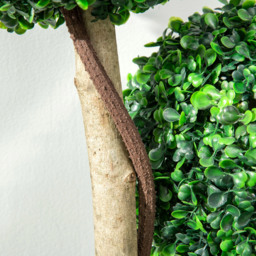 Portland Artificial Boxwood Ball Topiary Tree 90cm - Size: 90 x 27 x 27cm - Green - Wilko - thumbnail 4