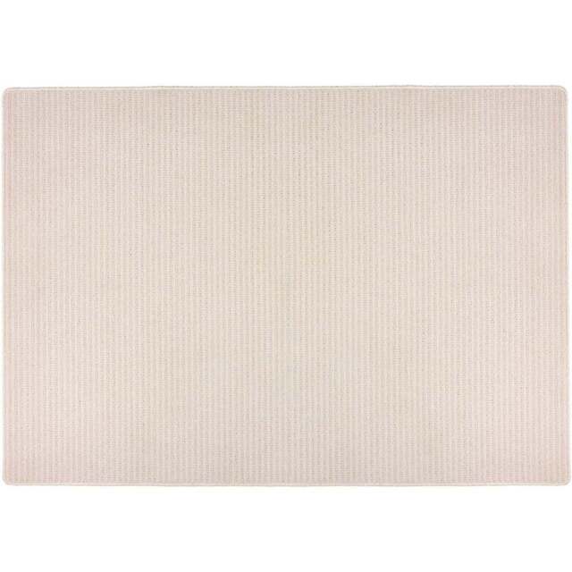 My Mat Ivory Sculptured Waffle Texture Washable Rug 140 x 200cm - Cream - Wilko - image 1
