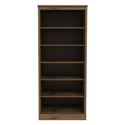 Camford Mexican 6 Shelf Pine Bookcase - Brown - Wilko - thumbnail 2