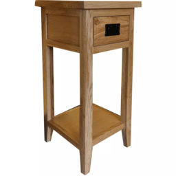Furniture One Single Drawer Single Shelf Yellow Side Table - Wilko - thumbnail 3