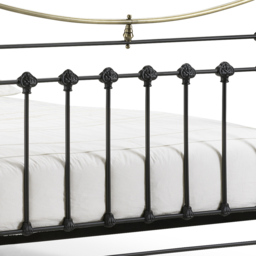 Julian Bowen Victoria Double Satin Black Bed - Wilko - thumbnail 6