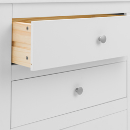 Julian Bowen Radley 6 Drawer Surf White Chest of Drawers - Wilko - thumbnail 7
