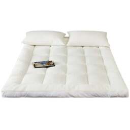 Ezysleep Double Sherpa All Season Mattress Topper - White - Wilko