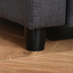 Tommy Toys Grey Linen Kids Recliner with Footrest - Wilko - thumbnail 4