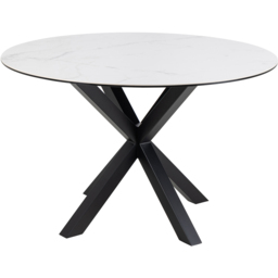 Florence Heaven Ceramic 4 Seater Round Dining Table White - Furniture To Go - Wilko - thumbnail 3