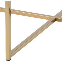Florence Alisma White Marble Effect and Gold Round Coffee Table - Furniture To Go - Wilko - thumbnail 6