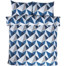 Rapport Home Leo King Navy Duvet Set - Blue - Wilko - thumbnail 3