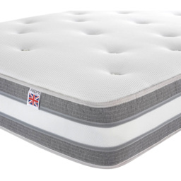 Aspire Pocket+ King Size Duo Breathe Airflow Dual Sided Tufted Mattress - White - Aspire Beds - Wilko - thumbnail 5
