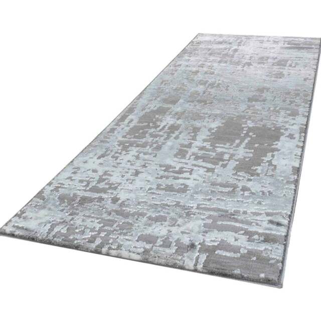 Desire Rugs Serenity Grey Abstract Lines Rug 60 x 220cm - Wilko - image 1