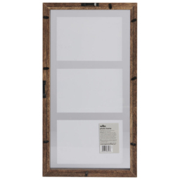 Wilko Floating Photo Frame 6 x 4inch - Size: A6 - Wood - thumbnail 4
