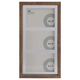 Wilko Floating Photo Frame 6 x 4inch - Size: A6 - Wood - thumbnail 1