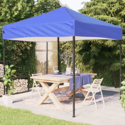vidaXL 3 x 3m Blue Foldable Party Tent - Wilko