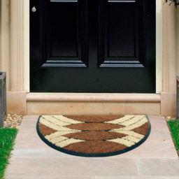 Coco & Coir Palm Cluster Arc Coir Door Mat 45 x 75cm - n/a - Coco & Coir ® - Wilko - thumbnail 3