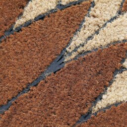 Coco & Coir Palm Cluster Arc Coir Door Mat 45 x 75cm - n/a - Coco & Coir ® - Wilko - thumbnail 7