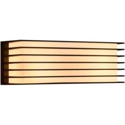 Nordlux Fluctus 28 Black Wall Light - Size: 10 x 28.6 x 10cm - Wilko