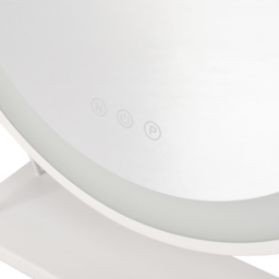 Living and Home White Hollywood LED Vanity Mirror - Size: 46 x 40 x 10cm - Wilko - thumbnail 4