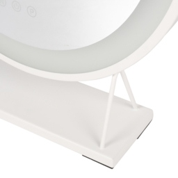 Living and Home White Hollywood LED Vanity Mirror - Size: 46 x 40 x 10cm - Wilko - thumbnail 6