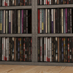 Portland Grey CD Media Display Shelf Unit Set of 2 - Size: 21 x 22.5 x 88.5cm - Wilko - thumbnail 4