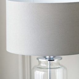 Pacific Lifestyle Vivienne Grey Ombre Glass Table Lamp - Wilko - thumbnail 5