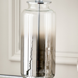 Pacific Lifestyle Vivienne Grey Ombre Glass Table Lamp - Wilko - thumbnail 4