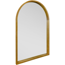 The Naturalis Solid Oak Framed Arched Leaner Wall Mirror 120 x 80cm - Cream - MirrorOutlet - Wilko - thumbnail 4